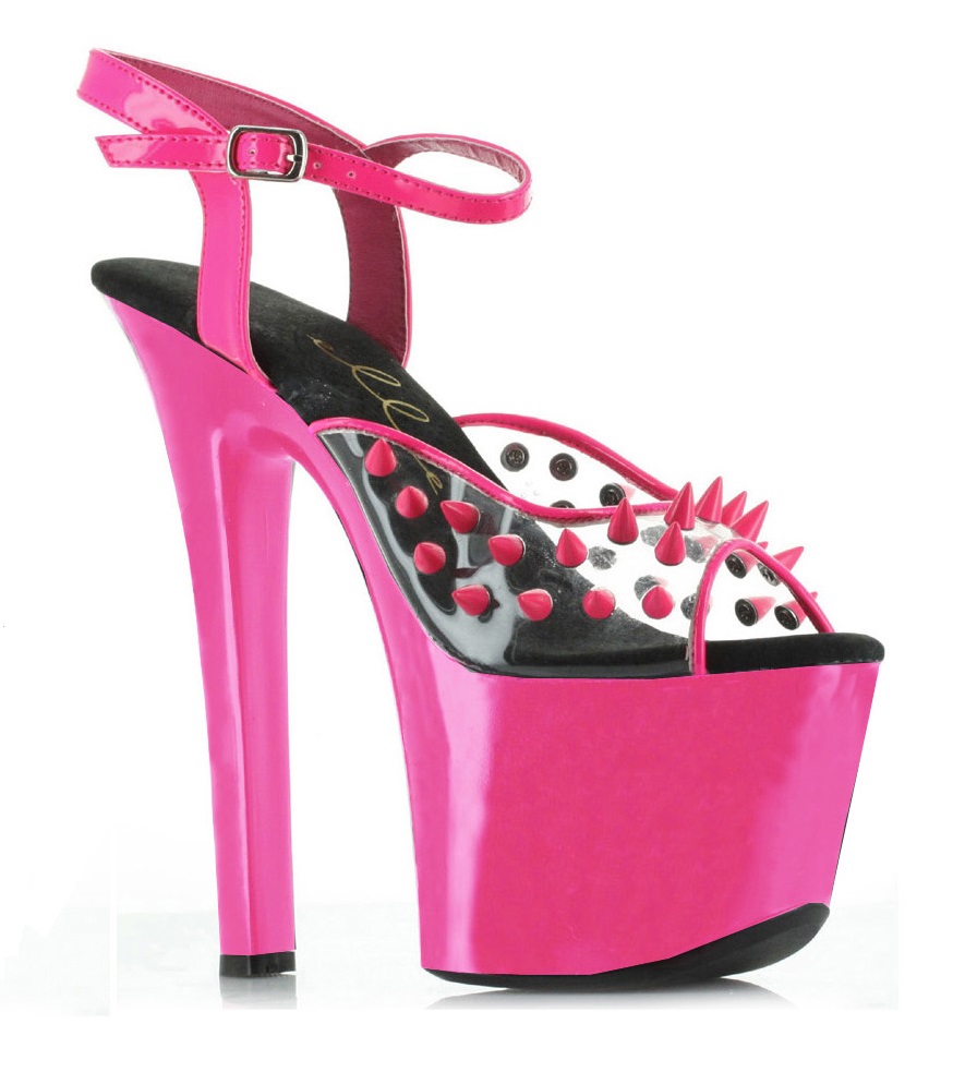 Solar - 7 Inch Blacklight Spike Sandal
